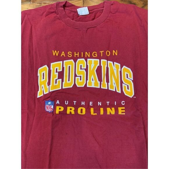 Size‎ XL - vintage 1990s champion Washington Redskins (Commanders) NFL T-shirt - Picture 4 of 8